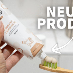 Pronuka Zahnpasta / Zahncreme mit Propolis & Manuka-Öl, fluoridfrei & natürlich - 75ml